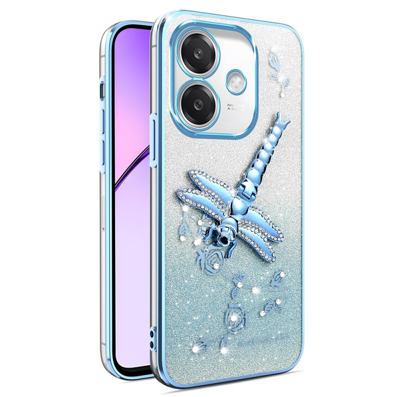 Coque Oppo A3X / A40 Support Libellule KADEM