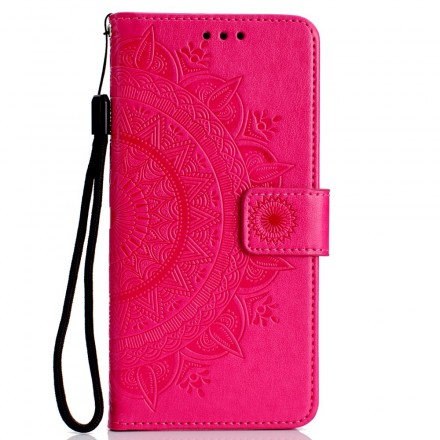 Samsung Galaxy J6 Plus Hoesje Mandala Zon Samsung Galaxy J6 Plus Hoesje Mandala Zon