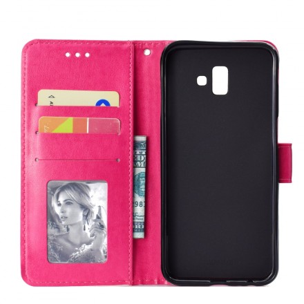 Samsung Galaxy J6 Plus Hoesje Mandala Zon Samsung Galaxy J6 Plus Hoesje Mandala Zon