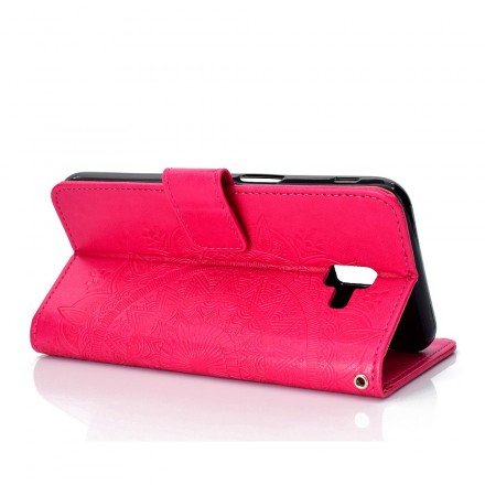 Samsung Galaxy J6 Plus Hoesje Mandala Zon Samsung Galaxy J6 Plus Hoesje Mandala Zon