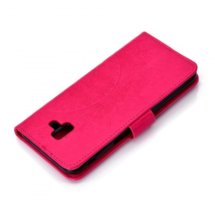 Samsung Galaxy J6 Plus Hoesje Mandala Zon Samsung Galaxy J6 Plus Hoesje Mandala Zon