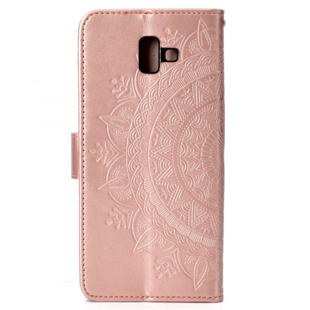 Samsung Galaxy J6 Plus Hoesje Mandala Zon