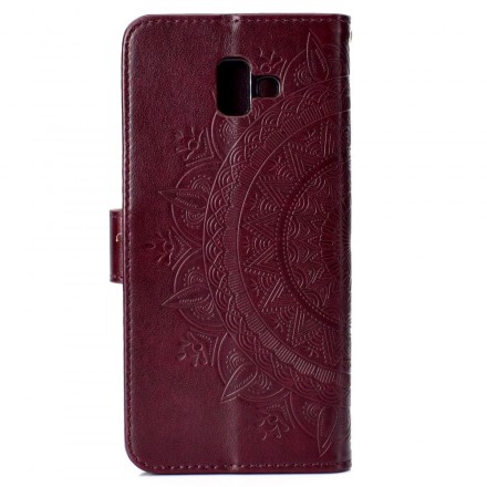 Samsung Galaxy J6 Plus Hoesje Mandala Zon