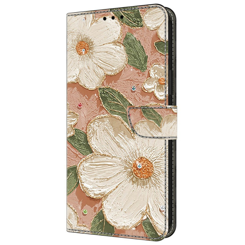 Hoesje Xiaomi Redmi 14C / Poco C75 Painted Flowers