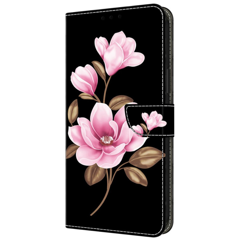 Hoesje Xiaomi Redmi 14C / Poco C75 Roze Bloempatroon