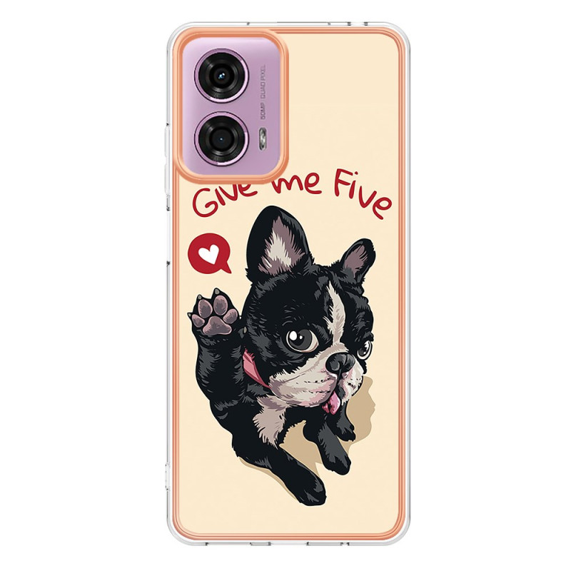 Moto E14 Hoesje Hond ontwerp