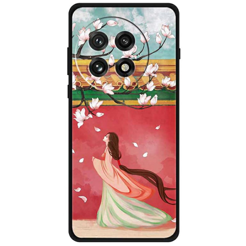 Coque OnePlus 13 Motif Fleurs de Pêcher