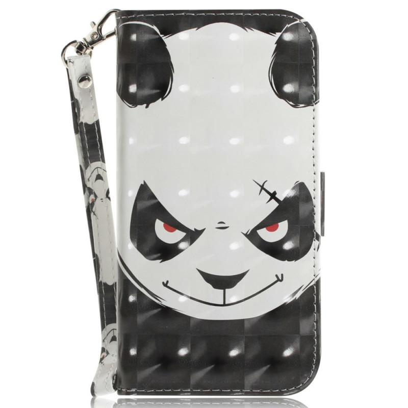 Housse OnePlus 13 Angry Panda à Lanière