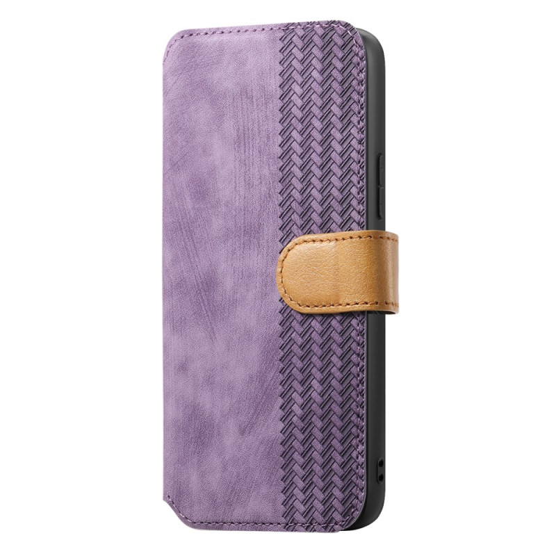 Samsung Galaxy S25 5G Retro Etui met Handmatig Riempje