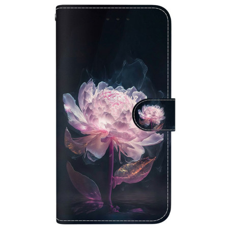 Moto G15 Hoesje Pioenroos...