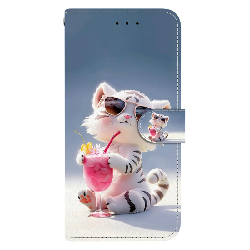 Moto G15 Tijger Cartoon Hoesje