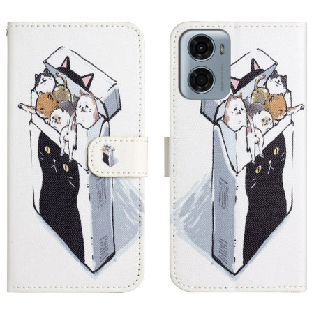 Moto G05 / E15 Hoesje Cats...