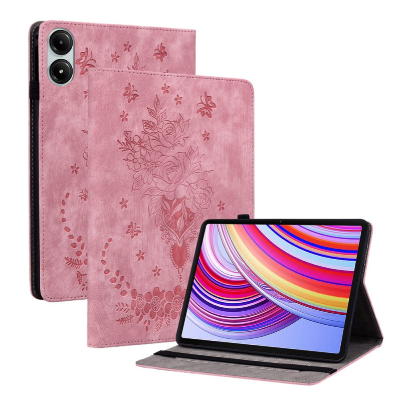 Xiaomi Redmi Pad Pro / Redmi Pad Pro 5G Hoesje Roze Suède Effect