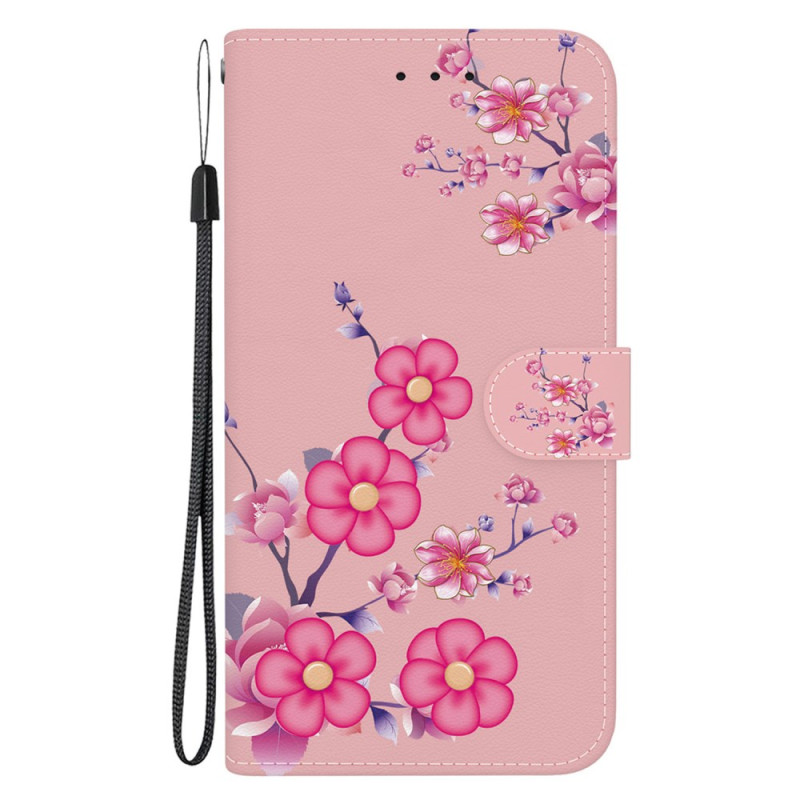 Honor Magic 7 Lite / X9c Sakura patroon hoesje