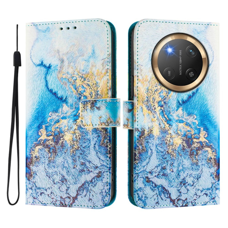 Honor Magic 7 Lite / X9c Marble Ocean Case