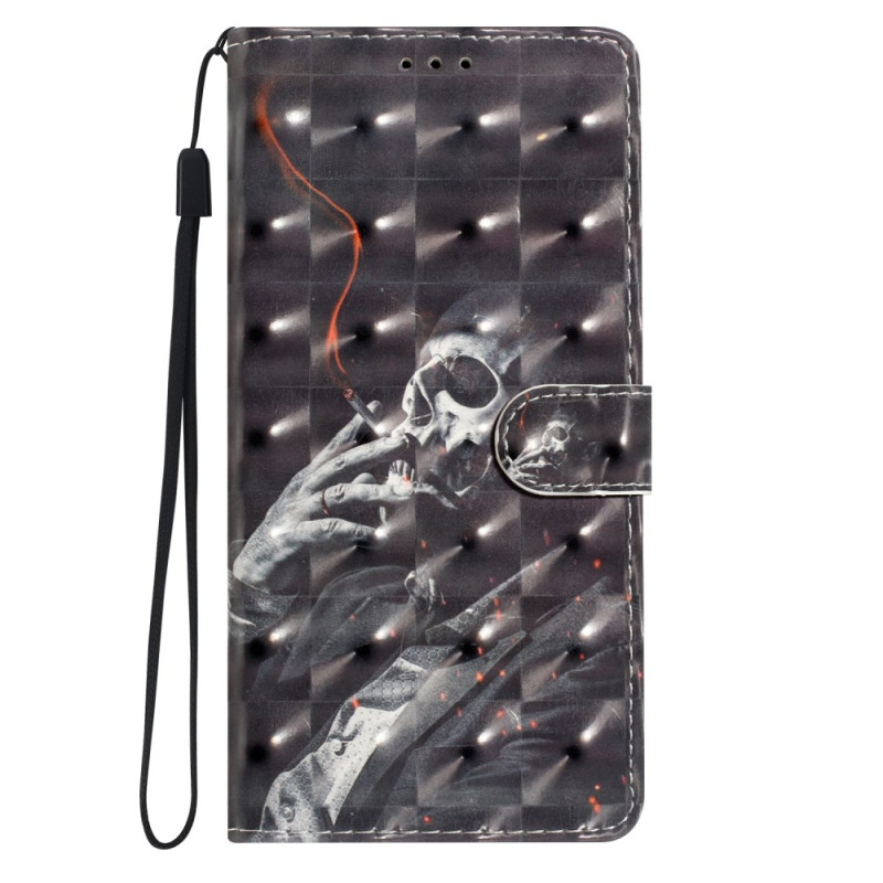 Honor Magic 7 Lite / X9c 3D Rokend Skelet Hoesje