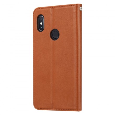 Flip cover Huawei P Smart Plus Kunstlederen Kaart Etui