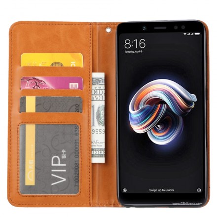 Flip cover Huawei P Smart Plus Kunstlederen Kaart Etui