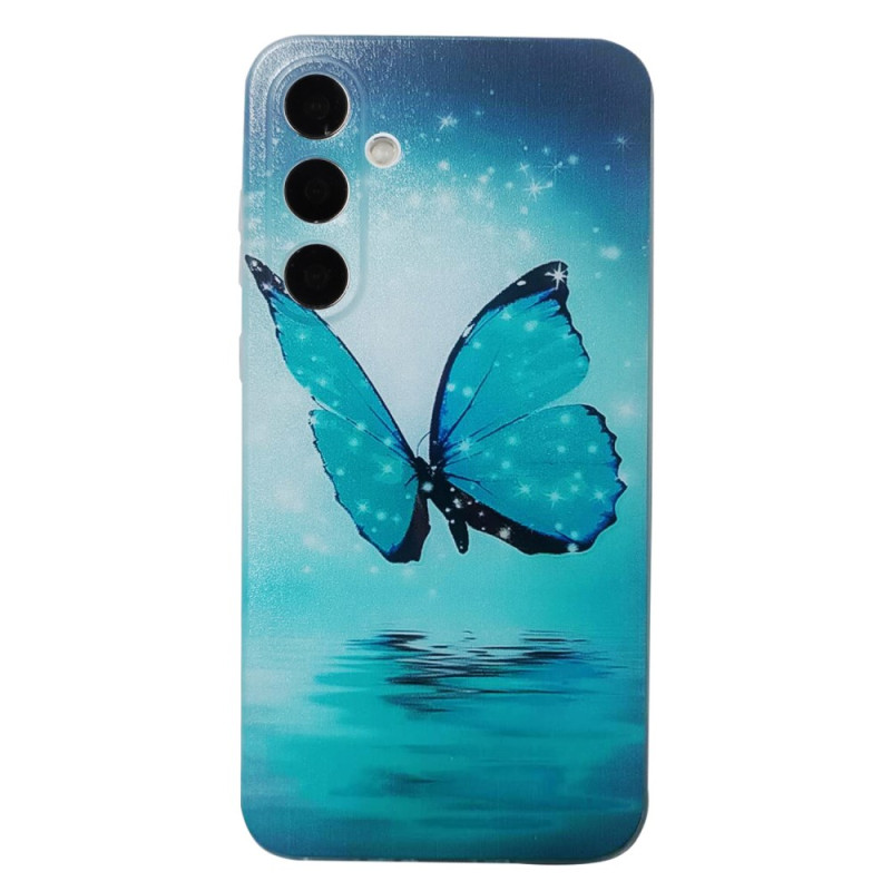 Samsung Galaxy A36 5G Blauw Vlinder Etui