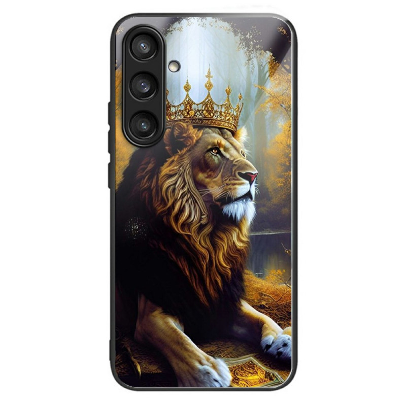 Samsung Galaxy A36 5G Gehard glazen Lion Crown behuizing