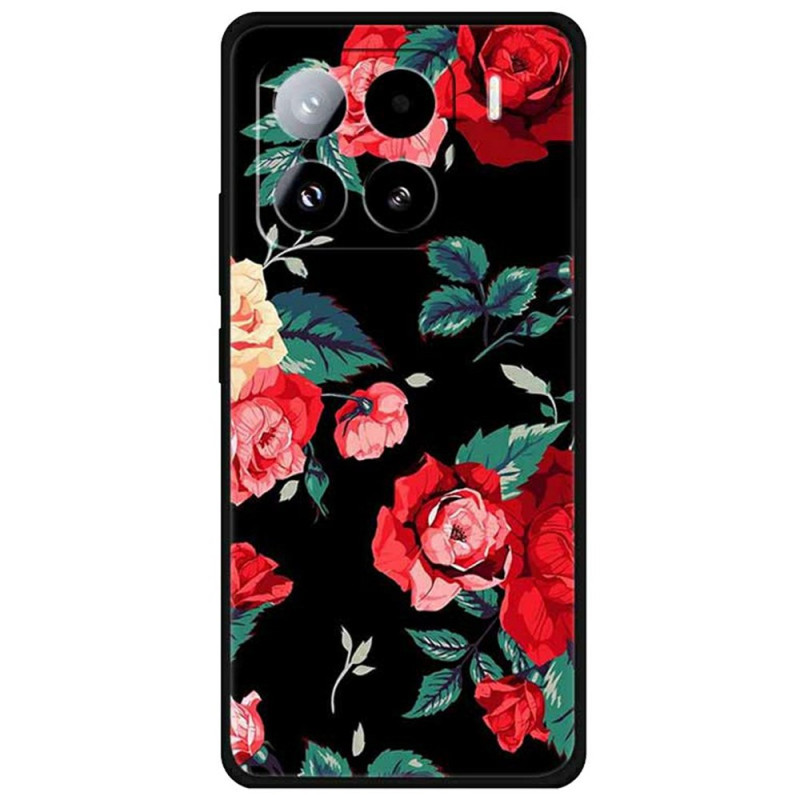 Xiaomi 15 Pro Etui Bloemenrood