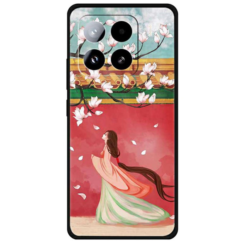 Xiaomi 15 Pro Vrouwen Perzikbloesem Hoesje