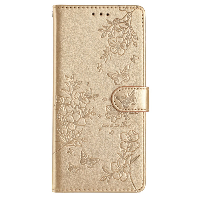 Hoesje Xiaomi 15 Pro Vlinder Bloemen