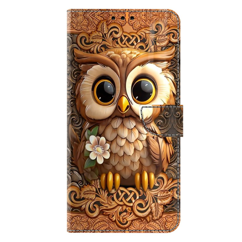 Housse Google Pixel 9A Hibou Rouge