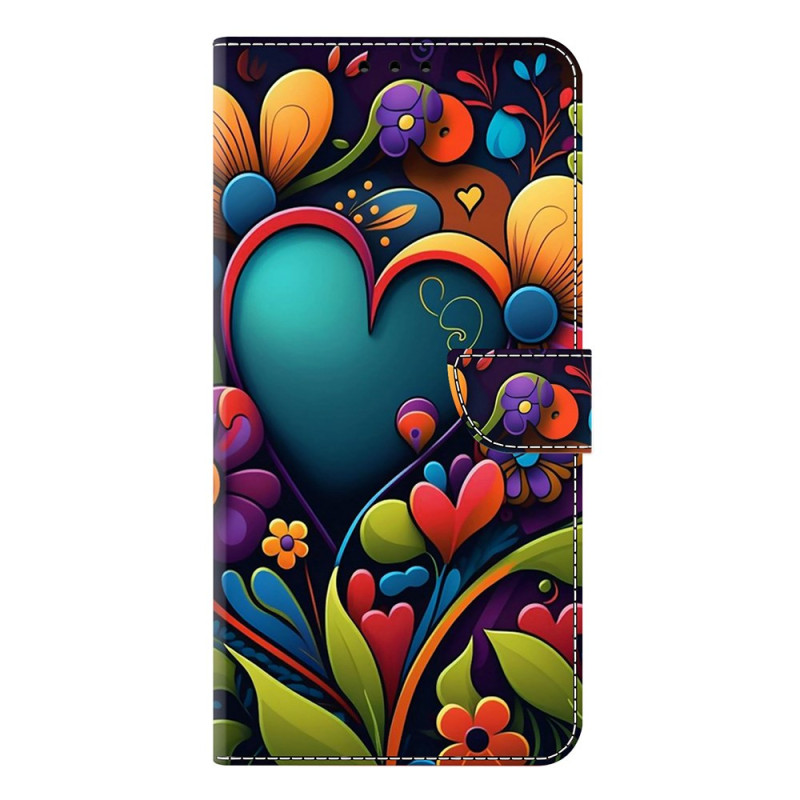 Google Pixel 9A hoesje Artistieke bloemen