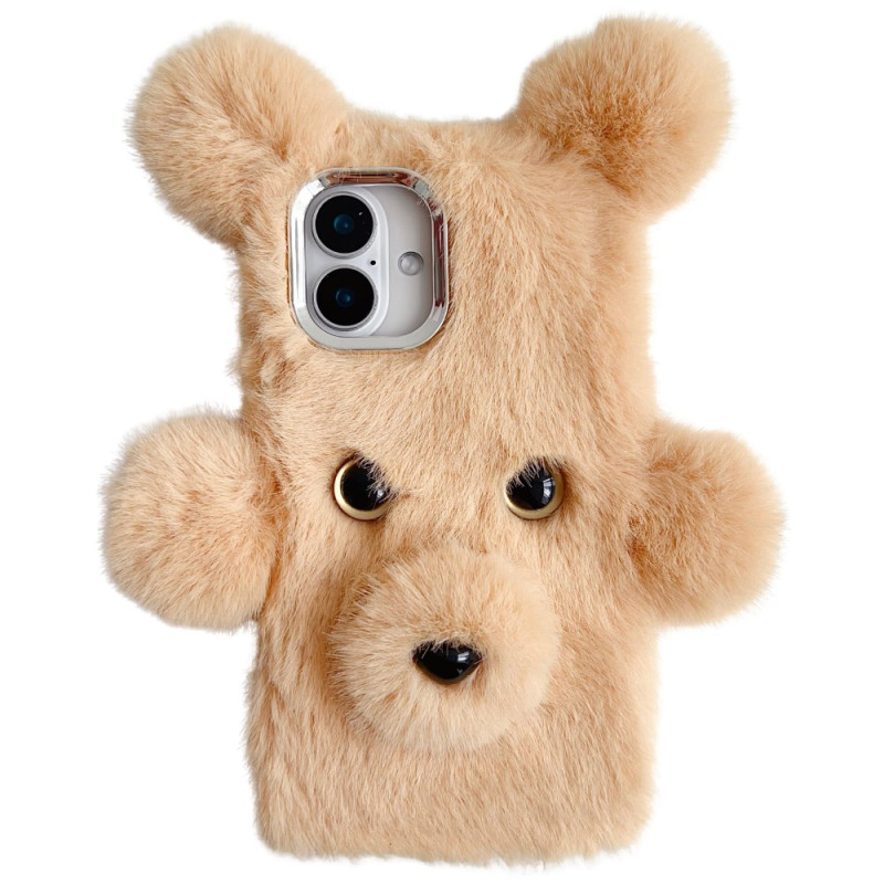 iPhone 16 3D Teddybeer hoesje