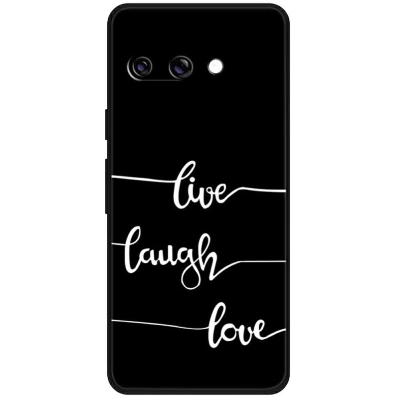 Google Pixel 9A Leven Lachen Liefde Hoesje