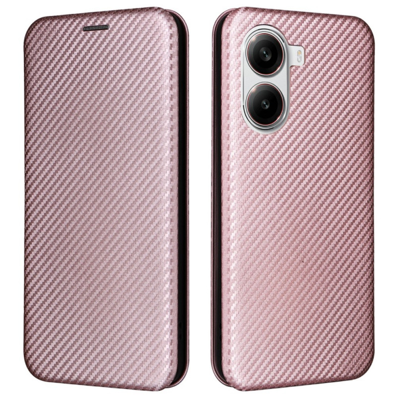 Flip Cover Poco X7 Pro 5G Koolstofvezel