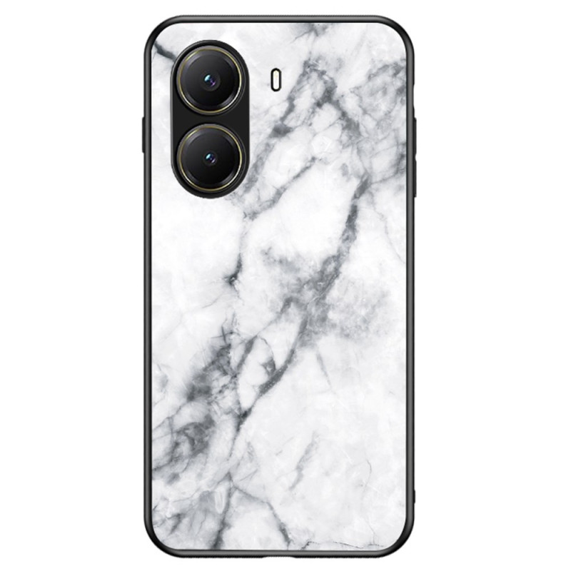 Hoesje Poco X7 Pro 5G Marmer van gehard glas