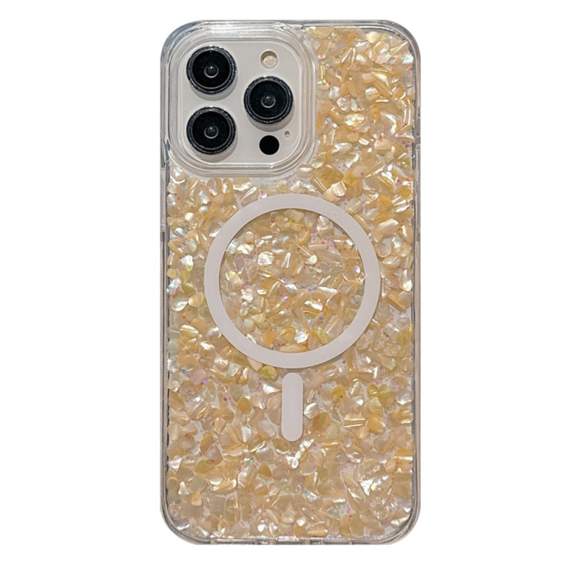 Hoesje iPhone 16 Pro Compatibel MagSafe Glitter