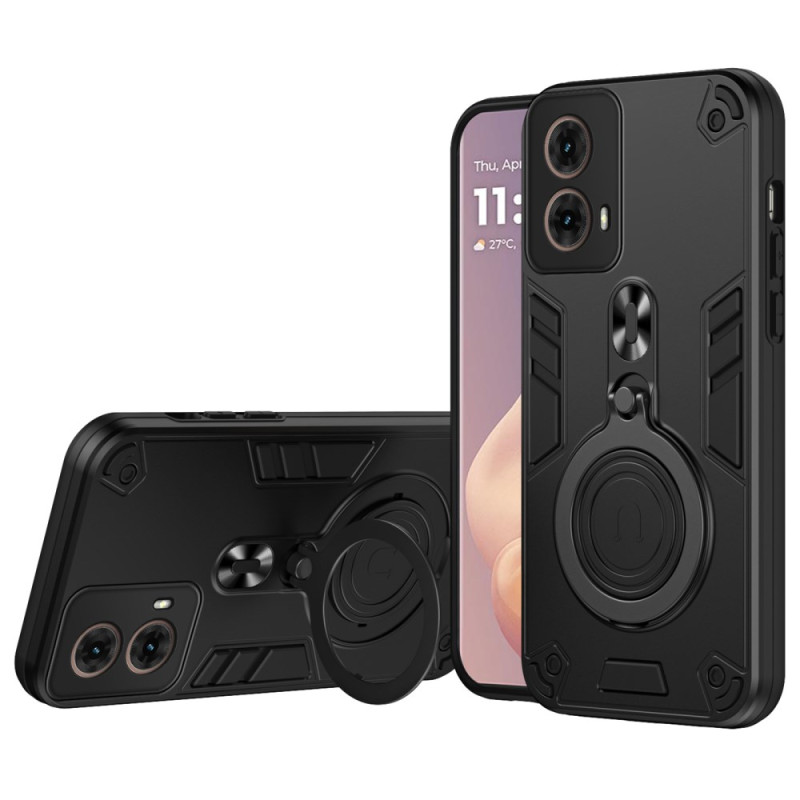 Moto G85 5G Hoesje Robuuste Roterende Standaard