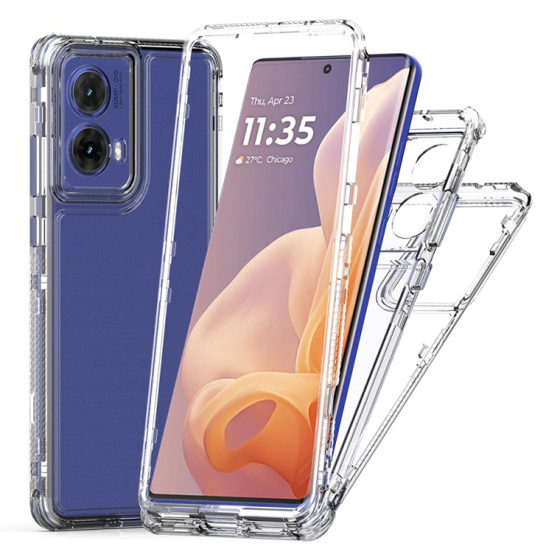 Moto G85 5G Clear Drie-in-één hoesje