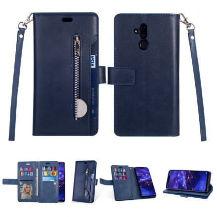 Huawei Mate 20 Lite Case Portemonnee met riem