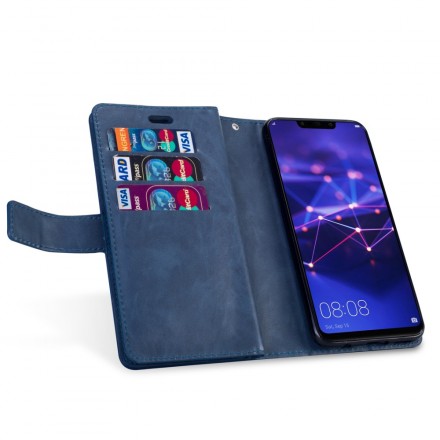 Huawei Mate 20 Lite Case Portemonnee met riem