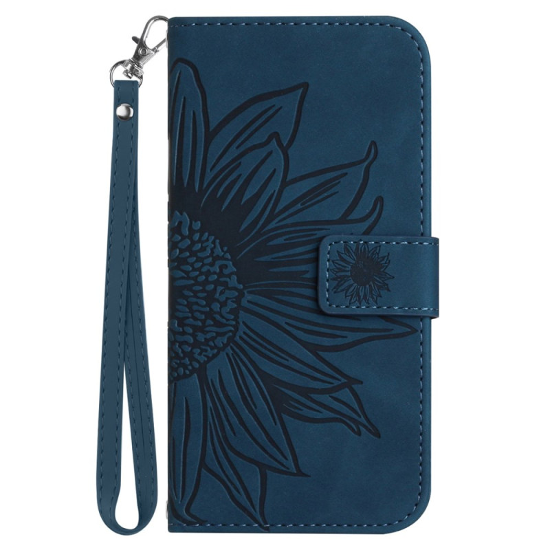 Moto G85 5G Strap Zonnebloem Print Hoesje