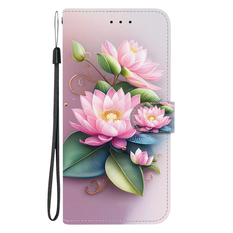 Moto G55 5G Waterlelies hoesje