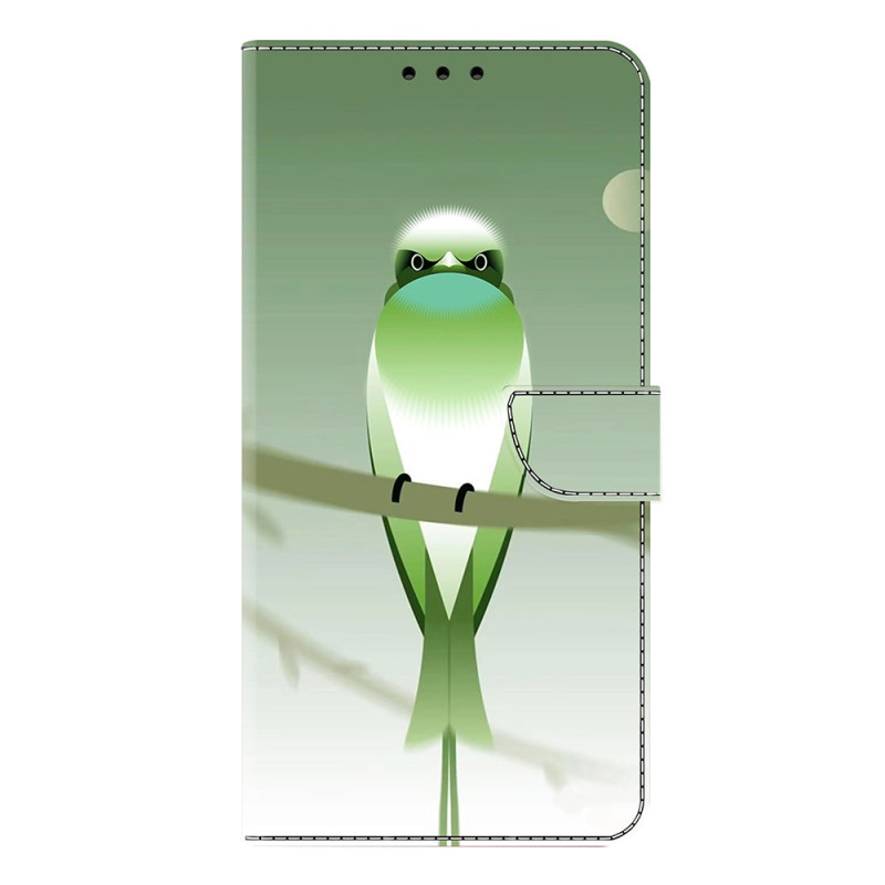 Moto G55 5G Groene Vogel Hoesje