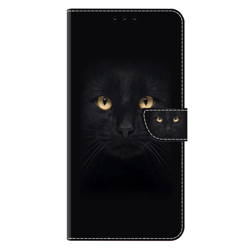 Moto G55 5G Hoesje Cat Zwart