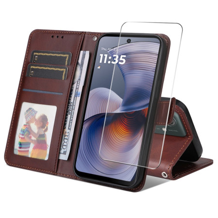 Moto G55 5G Classic Hoesje...