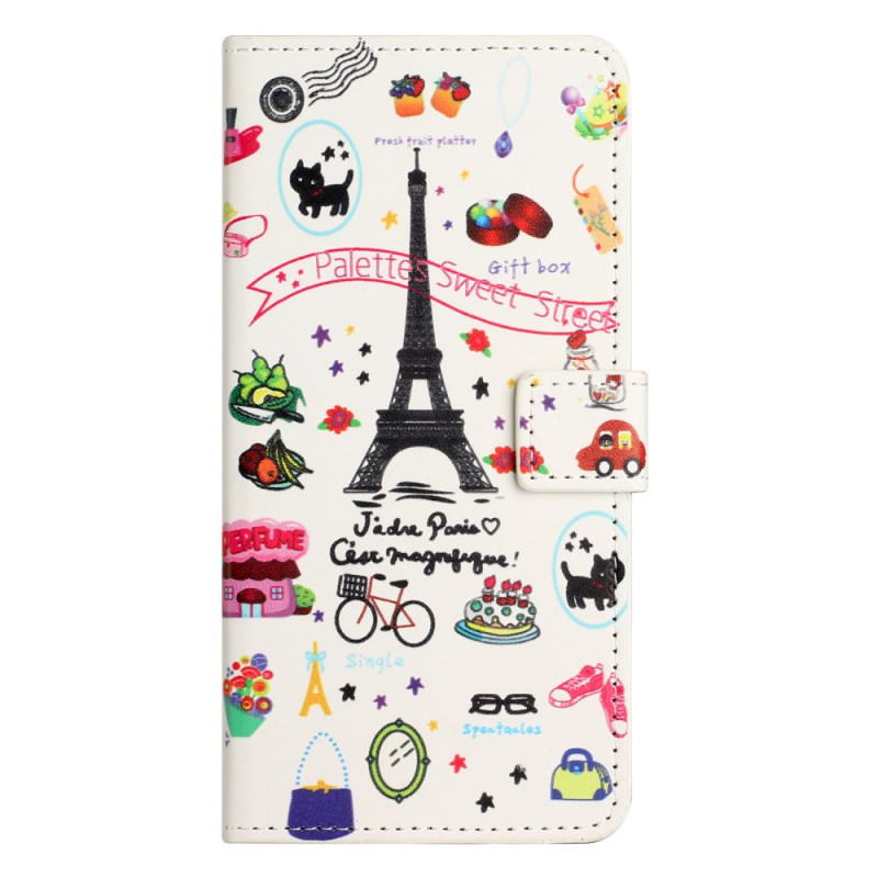 iPhone hoesje 16e I Love Paris