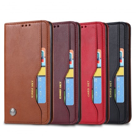 Flip cover Samsung Galaxy A9 Kunstlederen Kaarthoes