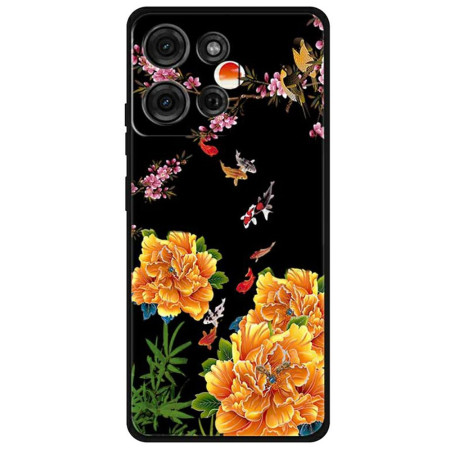 Moto G75 5G Vis en Bloemen...