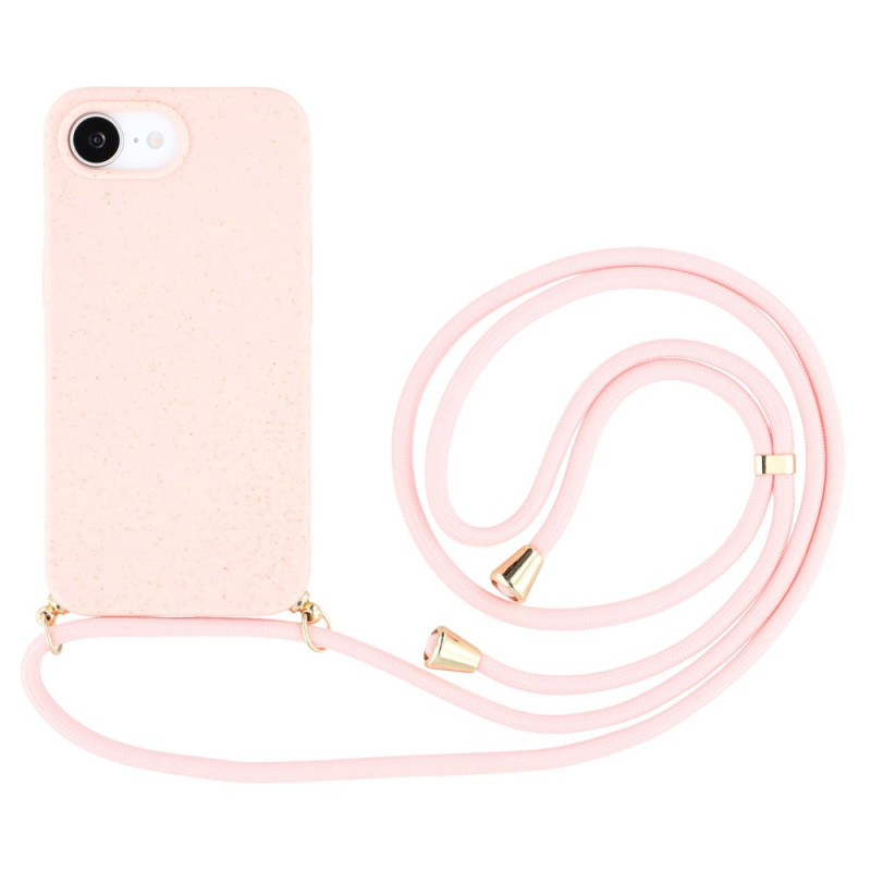 Silicone en tarwe stro iPhone 16E String Case