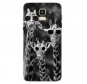 Samsung Galaxy J6 Giraffes met Bril Hoesje