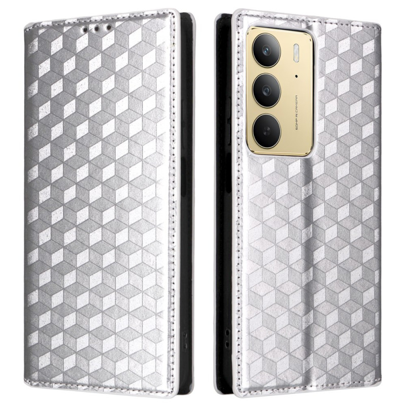 Flip Cover Realme C75 Diamantpatroon