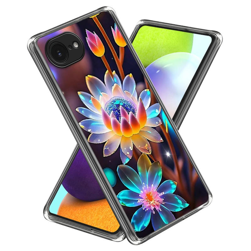 Hoesje iPhone 16E Gekleurde bloemen